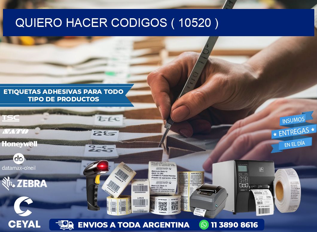 QUIERO HACER CODIGOS ( 10520 )