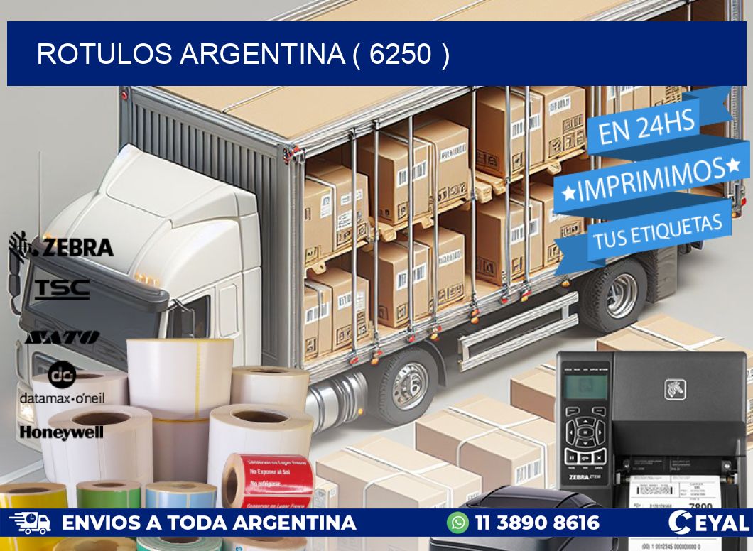 ROTULOS ARGENTINA ( 6250 )