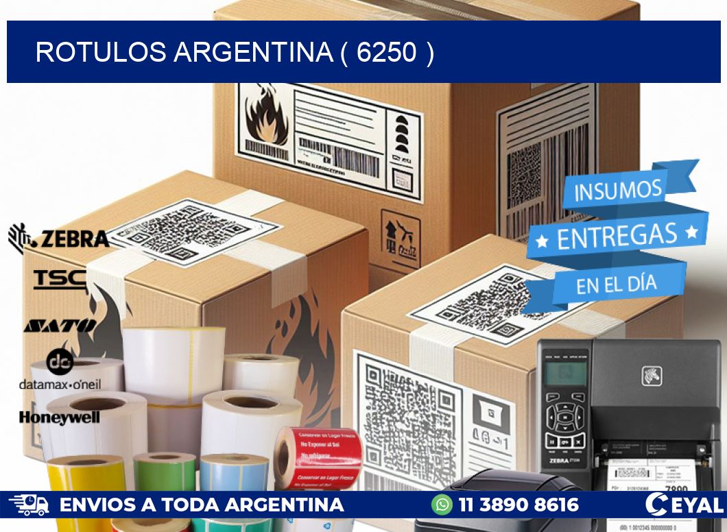 ROTULOS ARGENTINA ( 6250 )