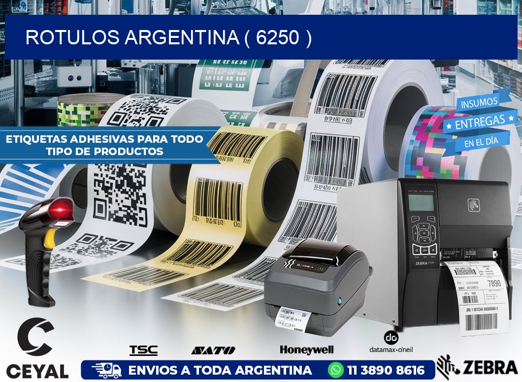 ROTULOS ARGENTINA ( 6250 )