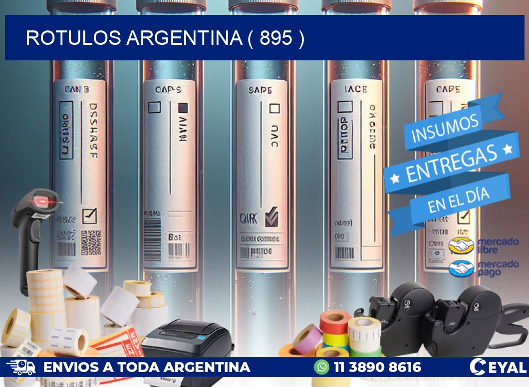ROTULOS ARGENTINA ( 895 )