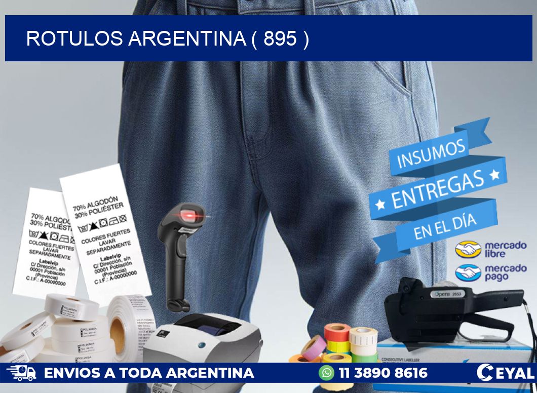 ROTULOS ARGENTINA ( 895 )