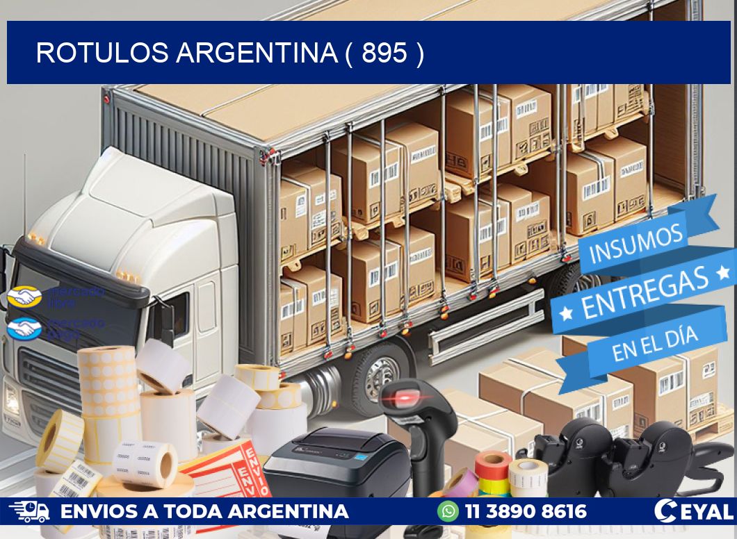 ROTULOS ARGENTINA ( 895 )