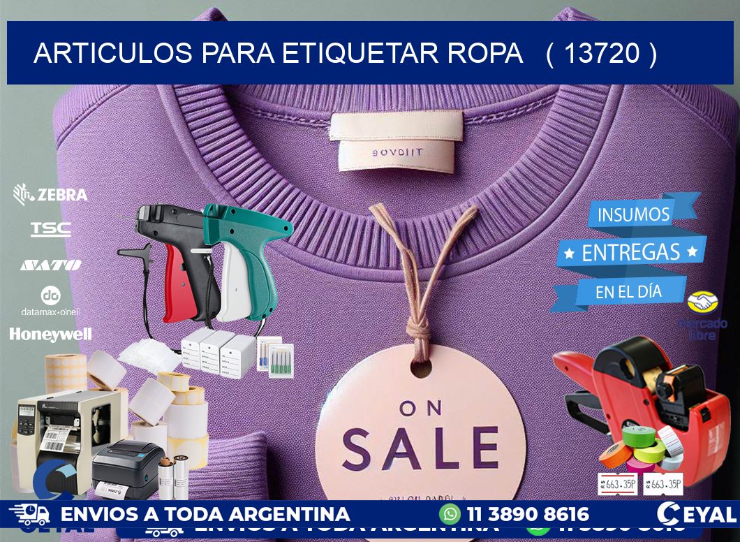 articulos para etiquetar ropa   ( 13720 )