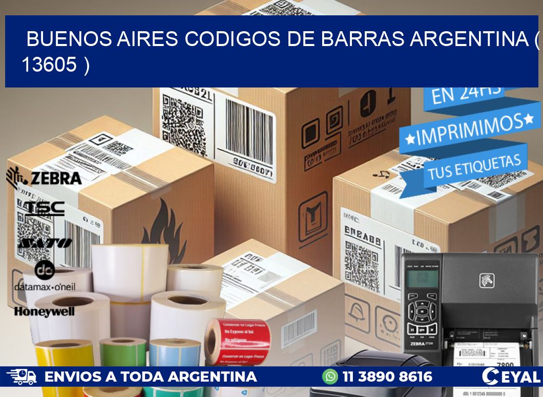 buenos aires codigos de barras argentina ( 13605 )