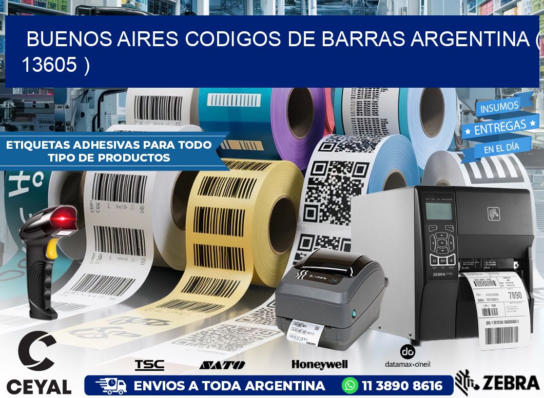 buenos aires codigos de barras argentina ( 13605 )