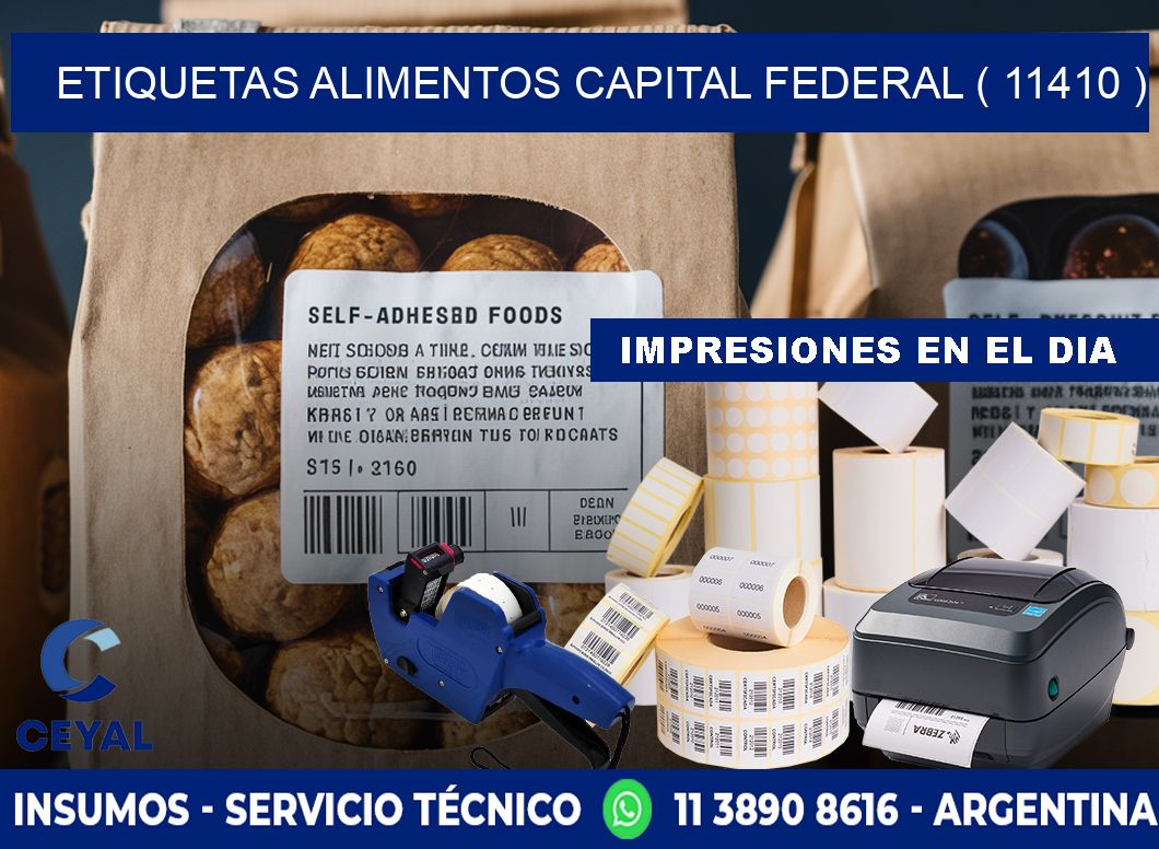 etiquetas alimentos capital federal ( 11410 )