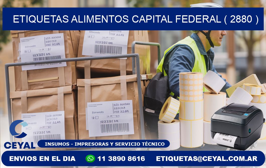 etiquetas alimentos capital federal ( 2880 )