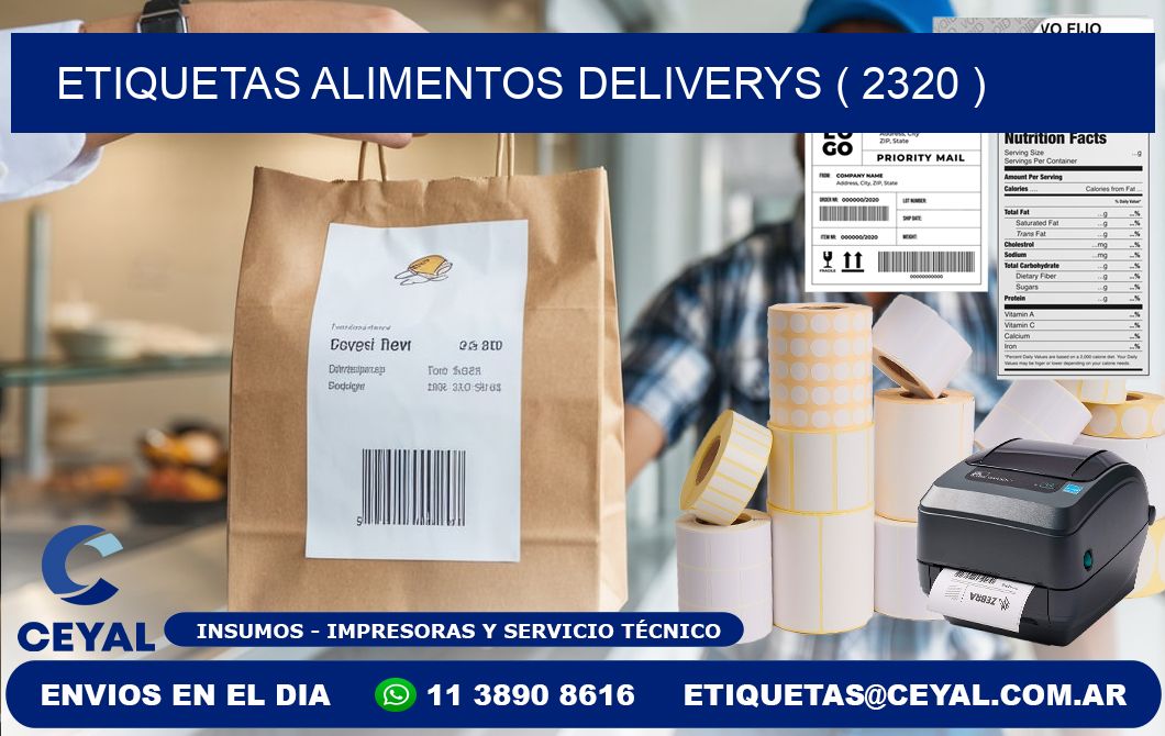 etiquetas alimentos deliverys ( 2320 )