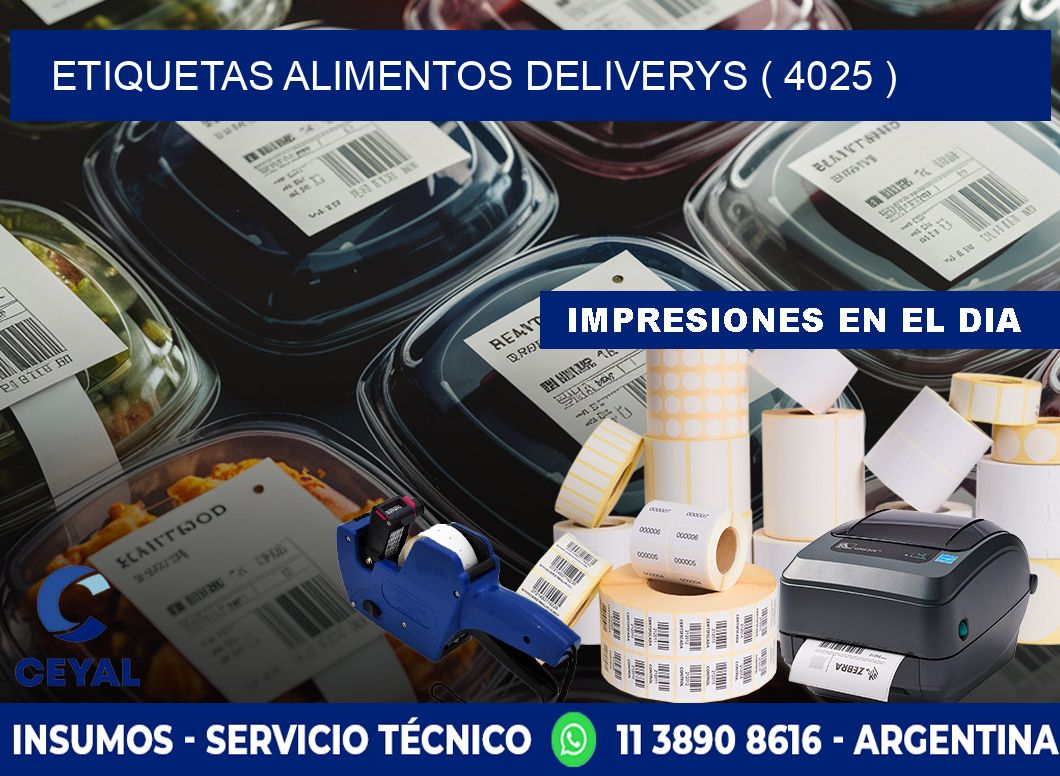 etiquetas alimentos deliverys ( 4025 )