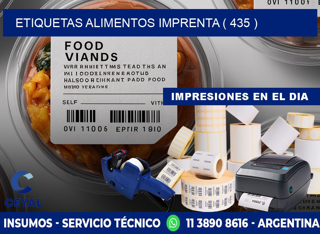 etiquetas alimentos imprenta ( 435 )