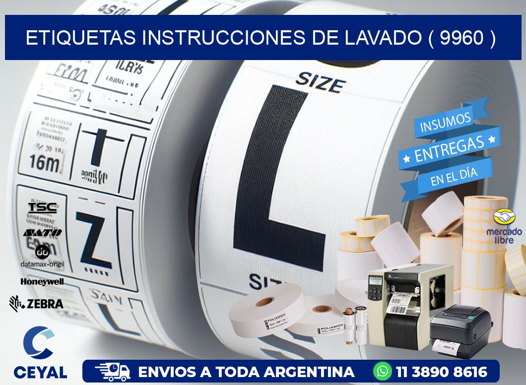 etiquetas instrucciones de lavado ( 9960 )