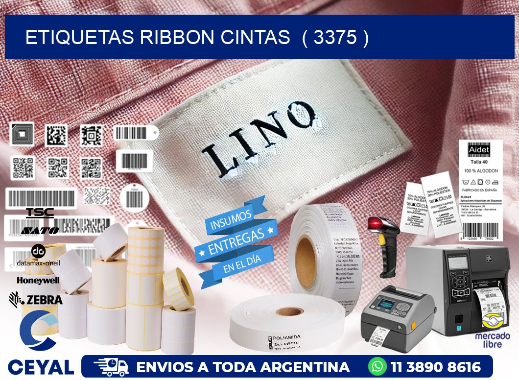 etiquetas ribbon cintas  ( 3375 )