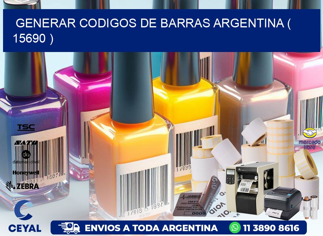 generar codigos de barras argentina ( 15690 )