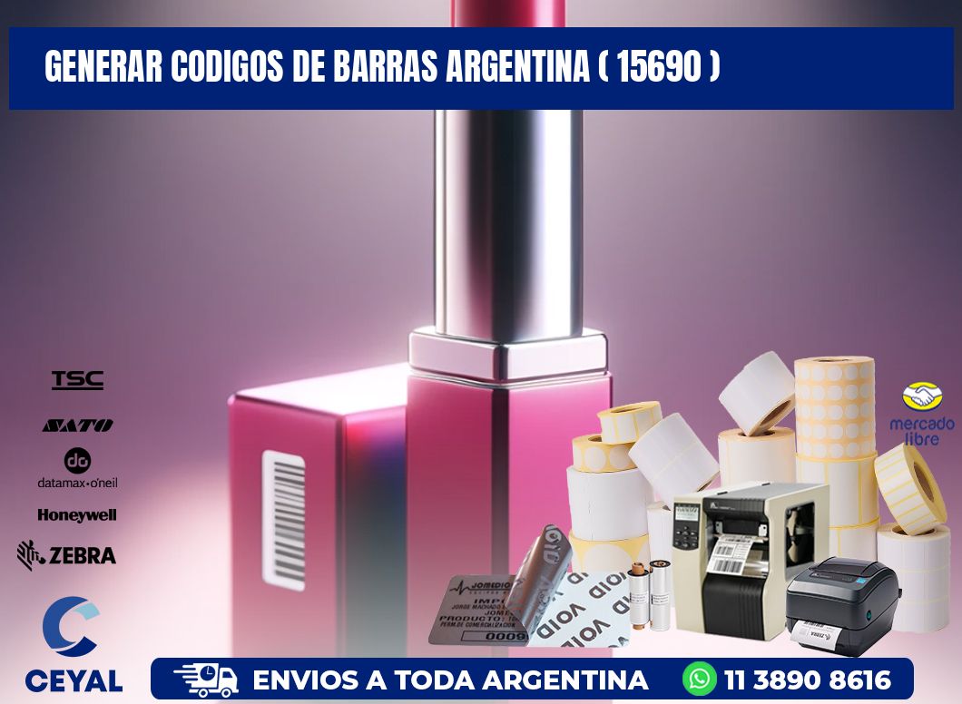 generar codigos de barras argentina ( 15690 )