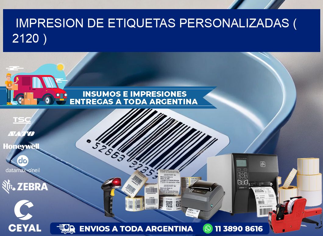 impresion de etiquetas personalizadas ( 2120 )