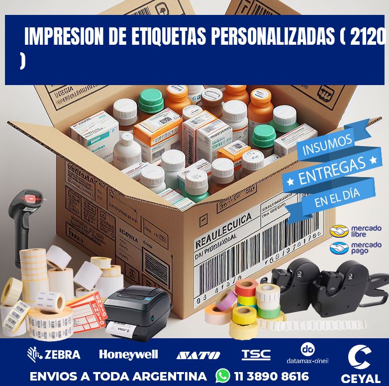 impresion de etiquetas personalizadas ( 2120 )