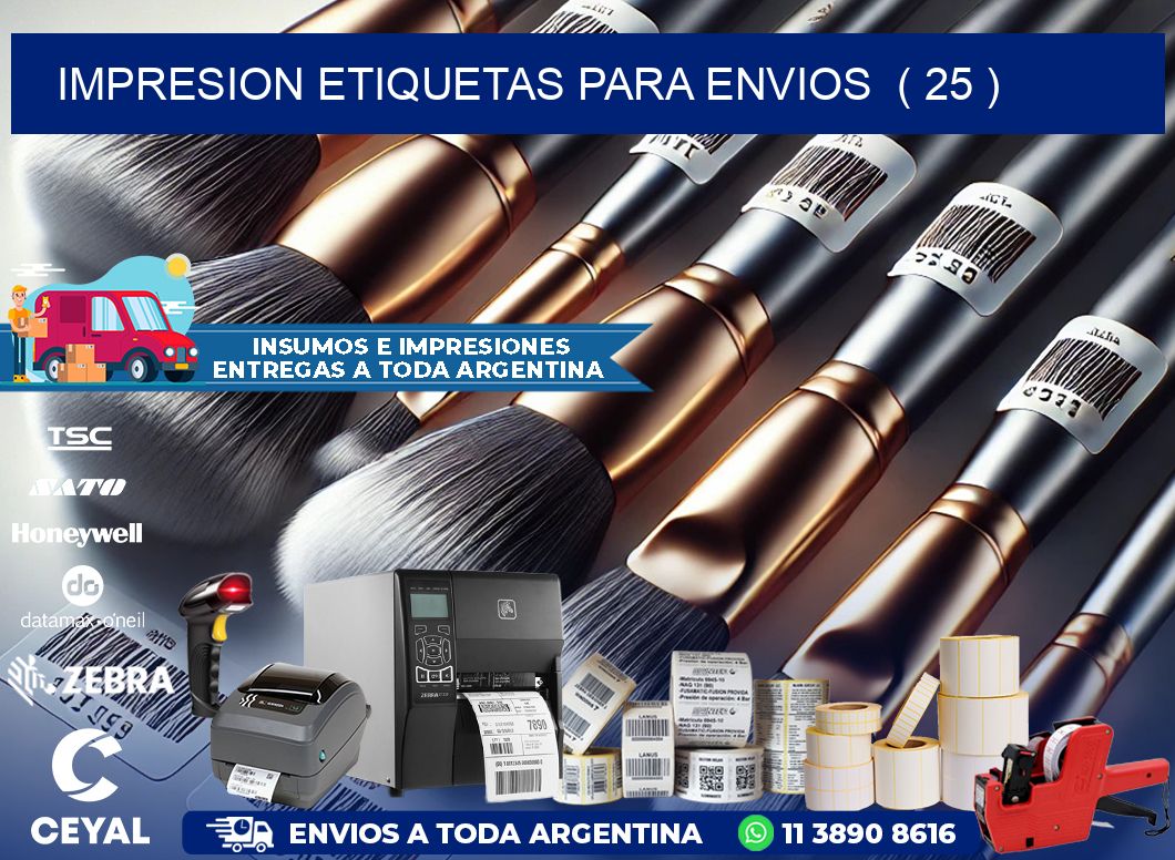 impresion etiquetas para envios  ( 25 )