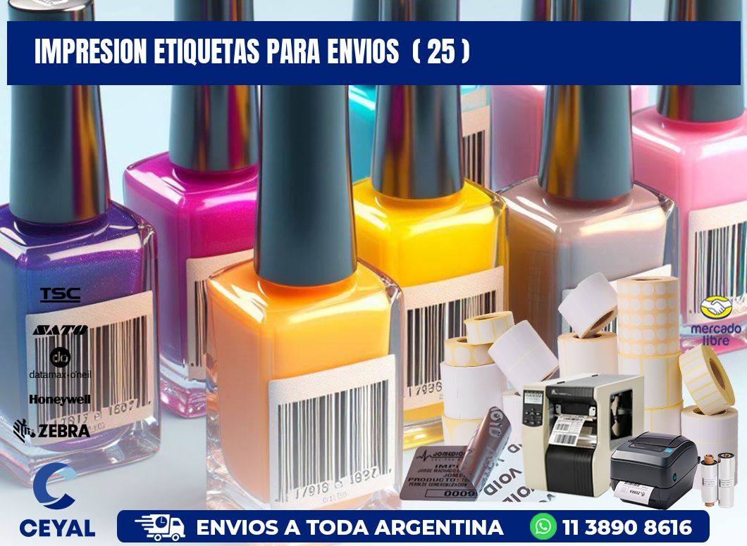 impresion etiquetas para envios  ( 25 )