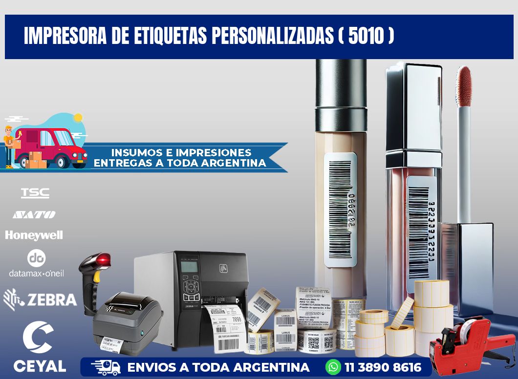 impresora de etiquetas personalizadas ( 5010 )