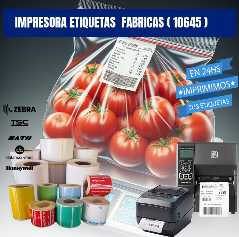 impresora etiquetas  fabricas ( 10645 )