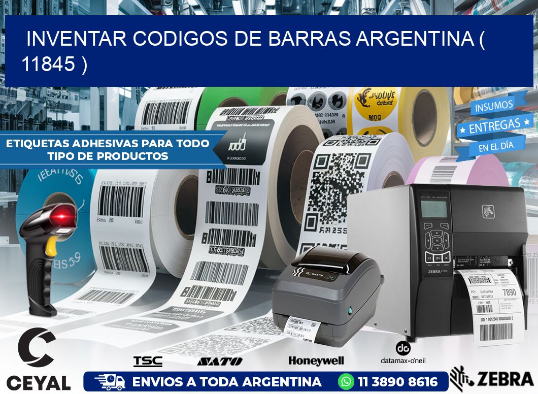 inventar codigos de barras argentina ( 11845 )