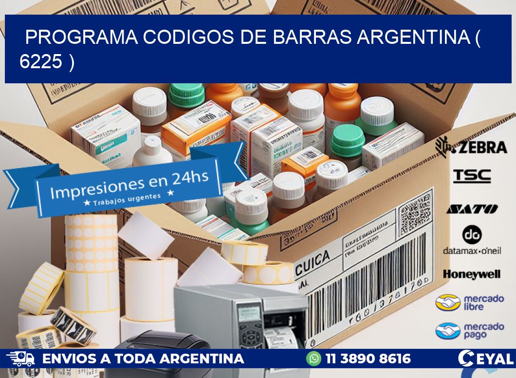 programa codigos de barras argentina ( 6225 )
