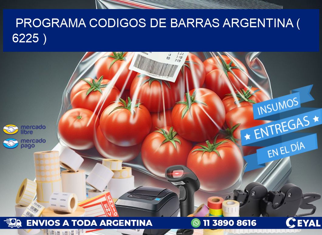 programa codigos de barras argentina ( 6225 )