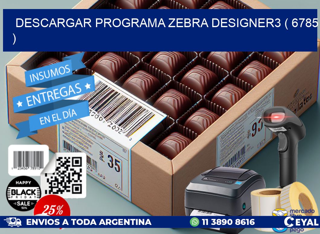 DESCARGAR PROGRAMA ZEBRA DESIGNER3 ( 6785 )