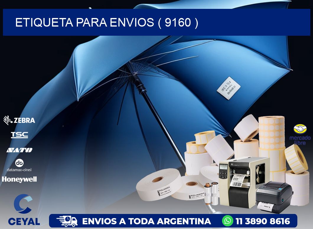 ETIQUETA PARA ENVIOS ( 9160 )