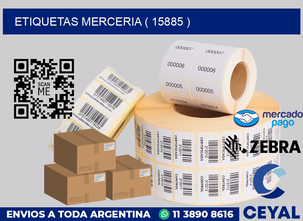 ETIQUETAS MERCERIA ( 15885 )