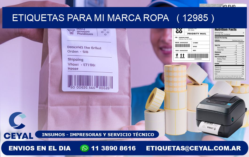 ETIQUETAS PARA MI MARCA ROPA   ( 12985 )