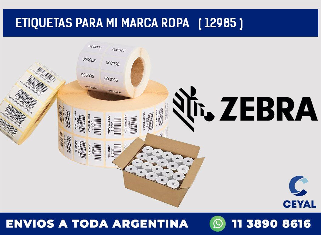 ETIQUETAS PARA MI MARCA ROPA   ( 12985 )