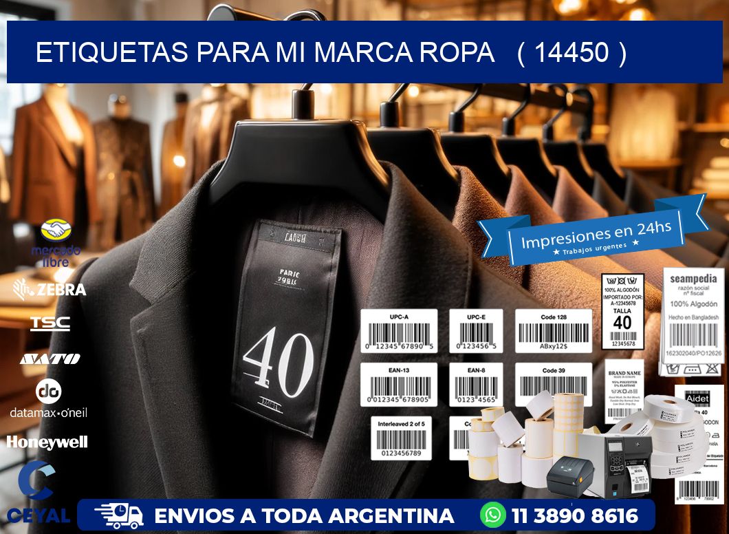 ETIQUETAS PARA MI MARCA ROPA   ( 14450 )