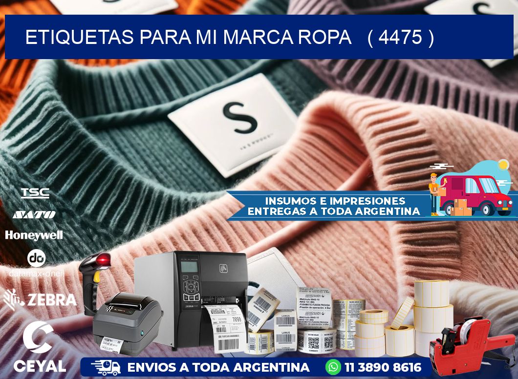 ETIQUETAS PARA MI MARCA ROPA   ( 4475 )
