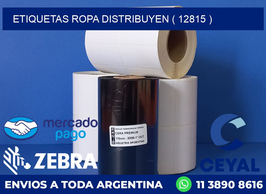 ETIQUETAS ROPA DISTRIBUYEN ( 12815 )