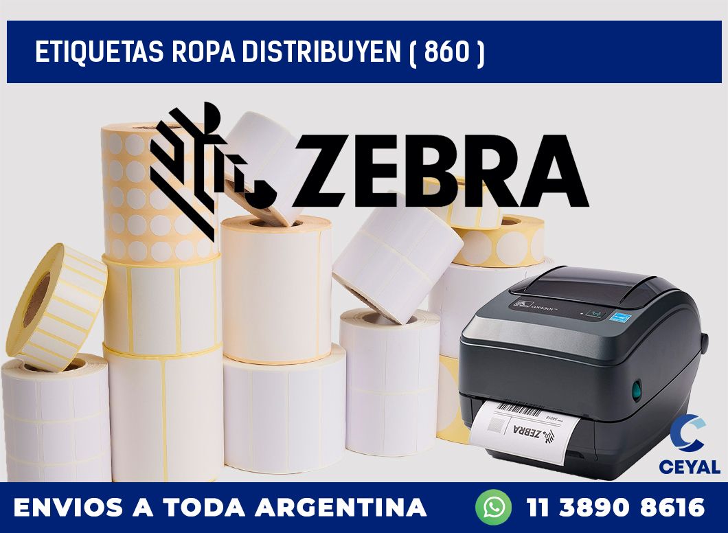 ETIQUETAS ROPA DISTRIBUYEN ( 860 )