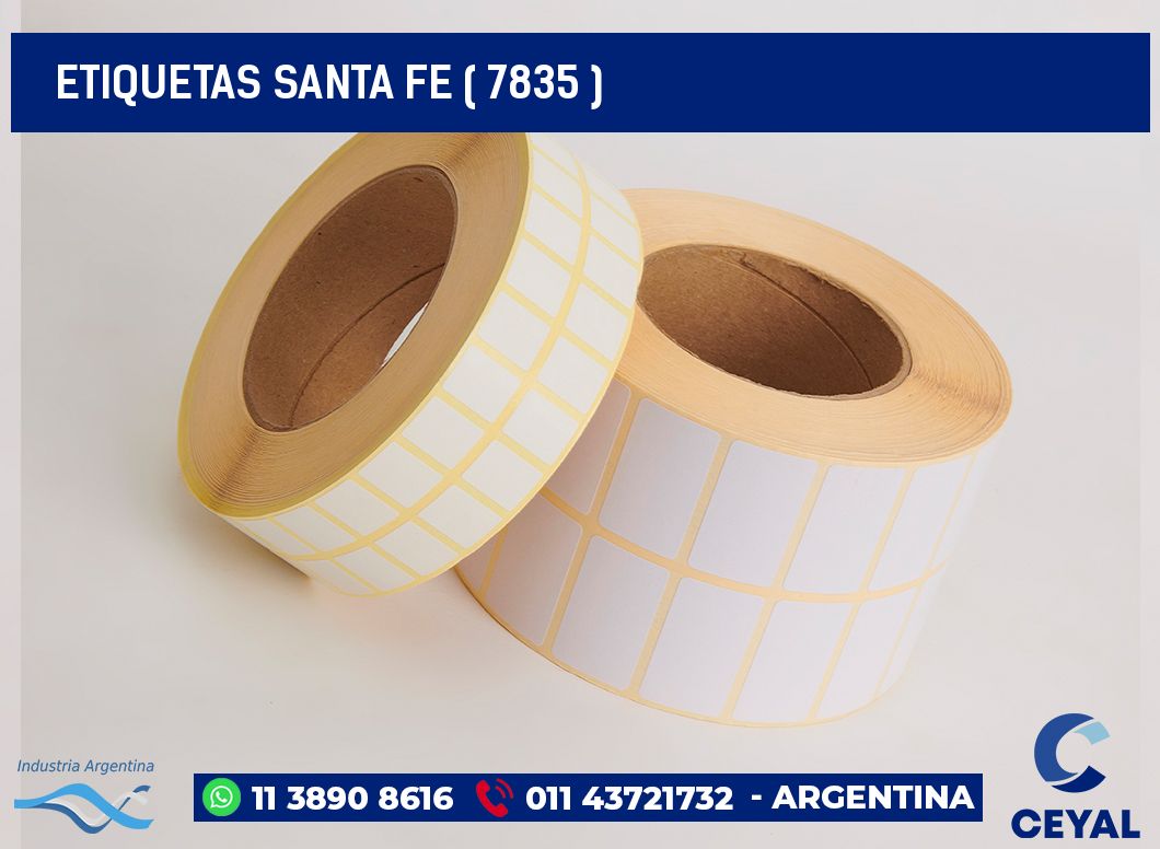 ETIQUETAS SANTA FE ( 7835 )