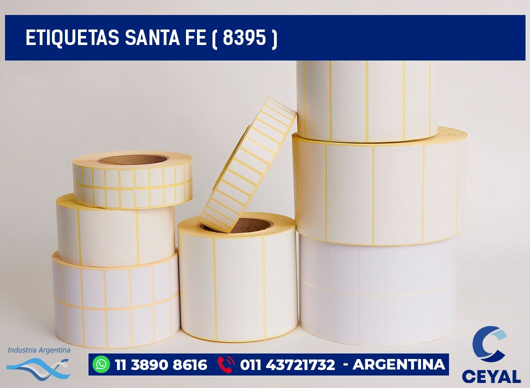 ETIQUETAS SANTA FE ( 8395 )