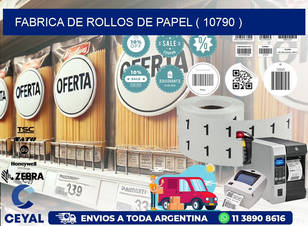 FABRICA DE ROLLOS DE PAPEL ( 10790 )