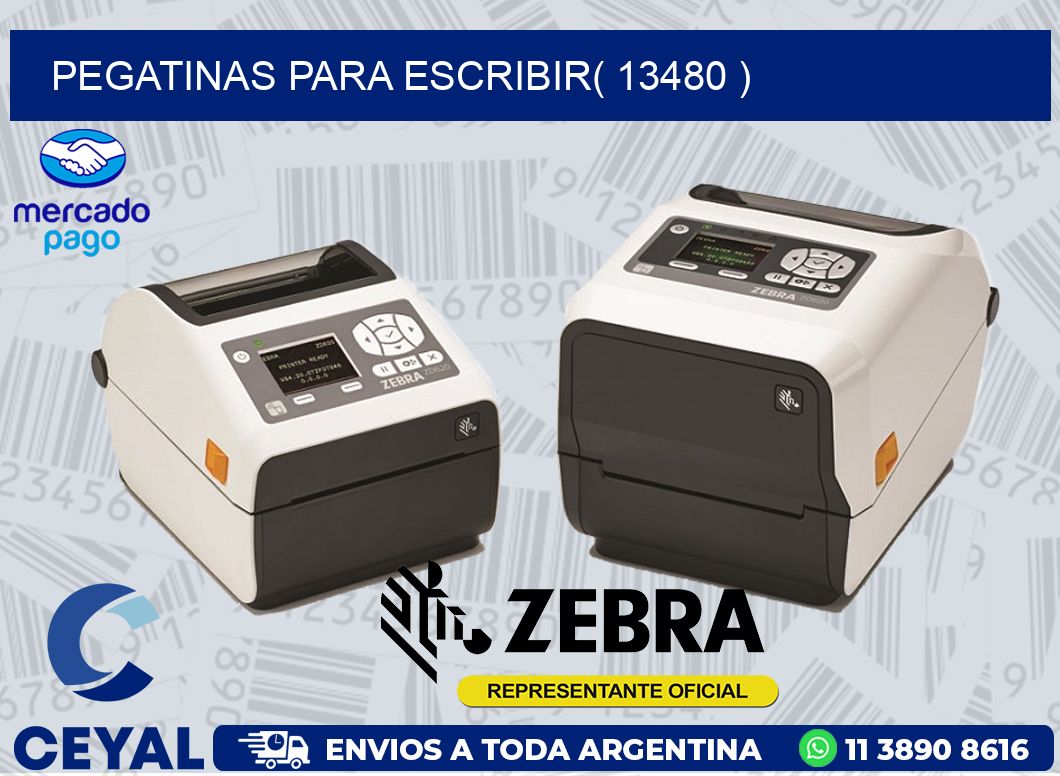 PEGATINAS PARA ESCRIBIR( 13480 )