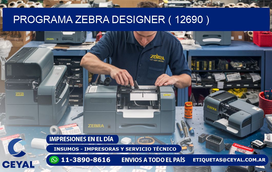 PROGRAMA ZEBRA DESIGNER ( 12690 )