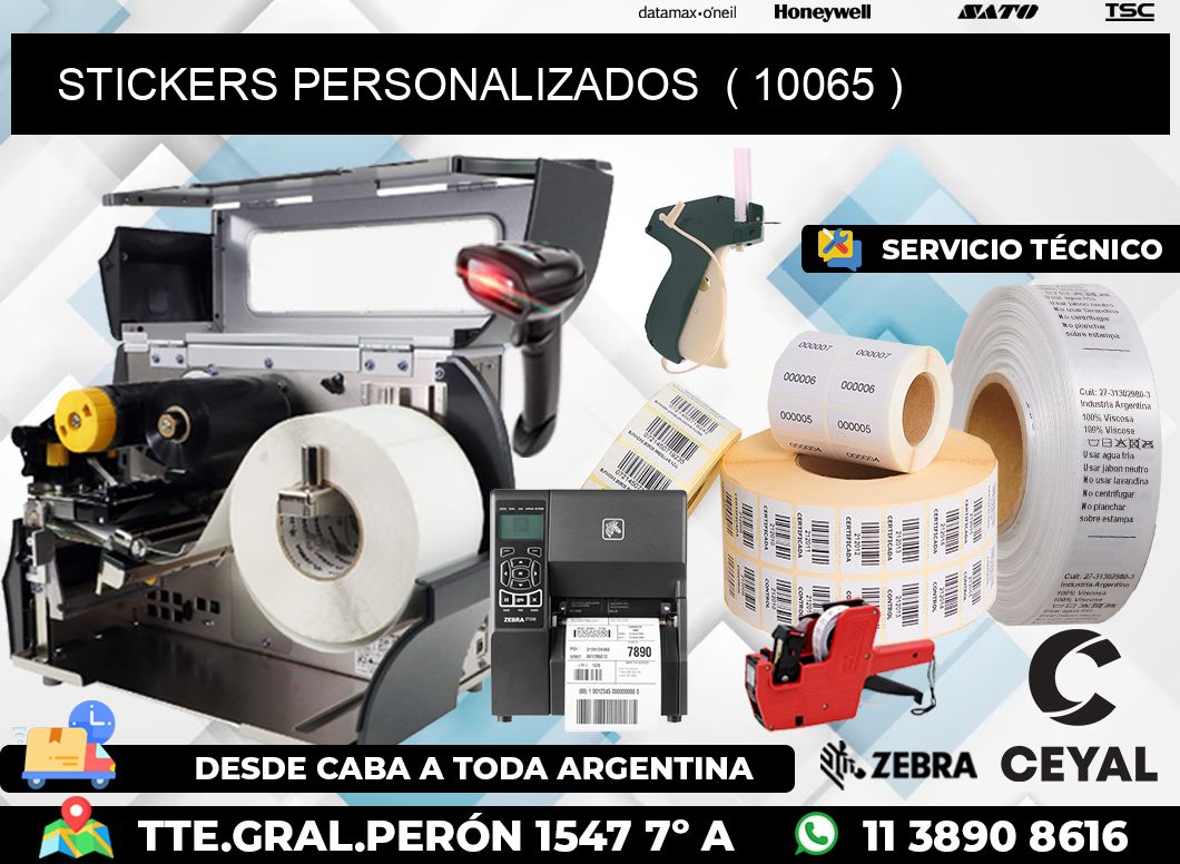 STICKERS PERSONALIZADOS  ( 10065 )