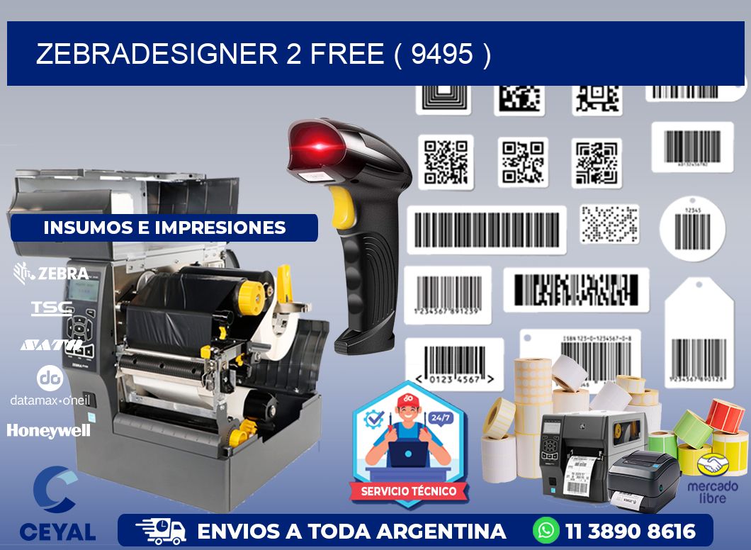 ZEBRADESIGNER 2 FREE ( 9495 )