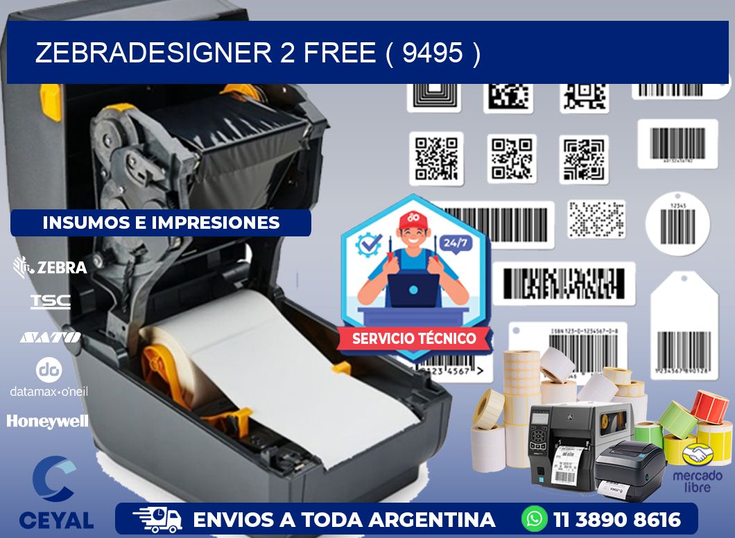 ZEBRADESIGNER 2 FREE ( 9495 )