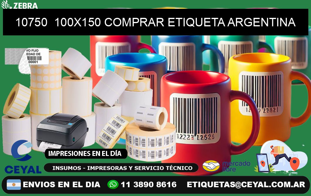 10750  100X150 COMPRAR ETIQUETA ARGENTINA