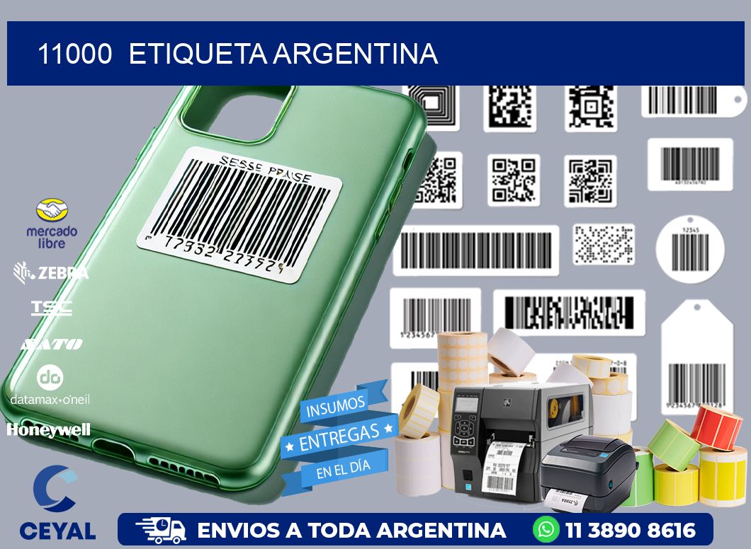 11000  ETIQUETA ARGENTINA