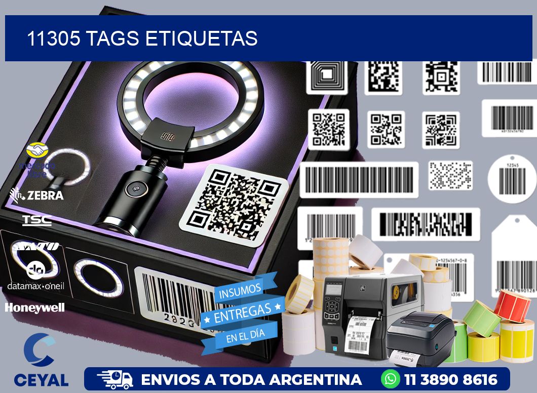 11305 TAGS ETIQUETAS