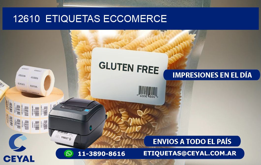 12610  ETIQUETAS ECCOMERCE