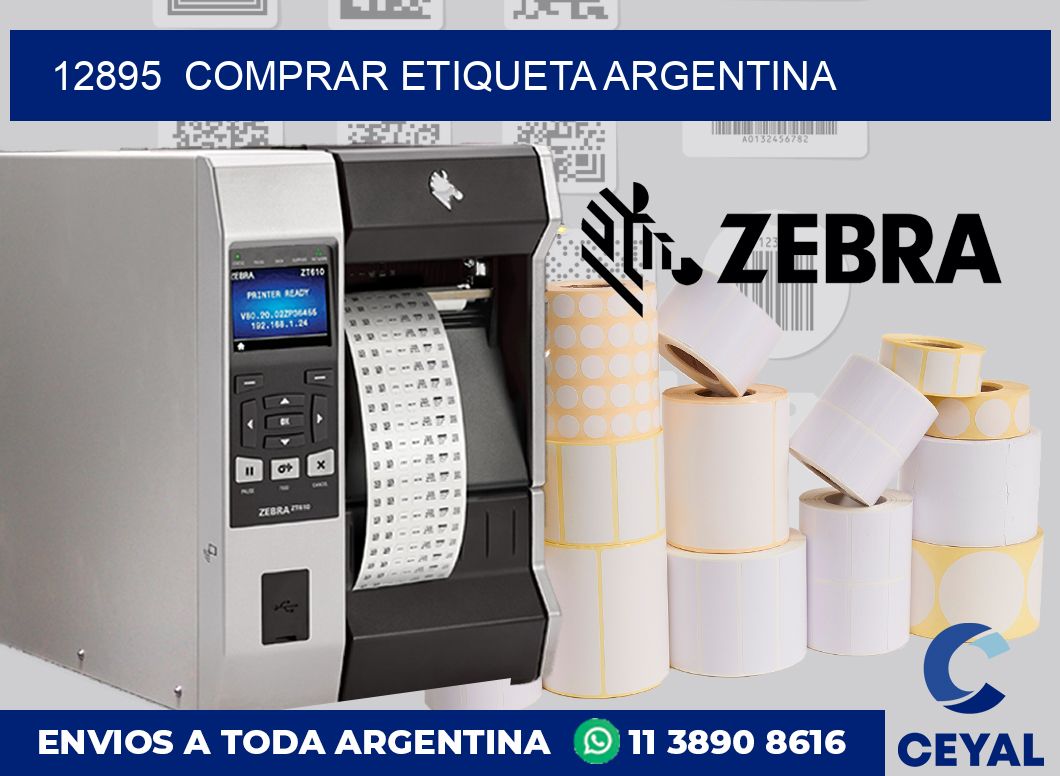 12895  COMPRAR ETIQUETA ARGENTINA